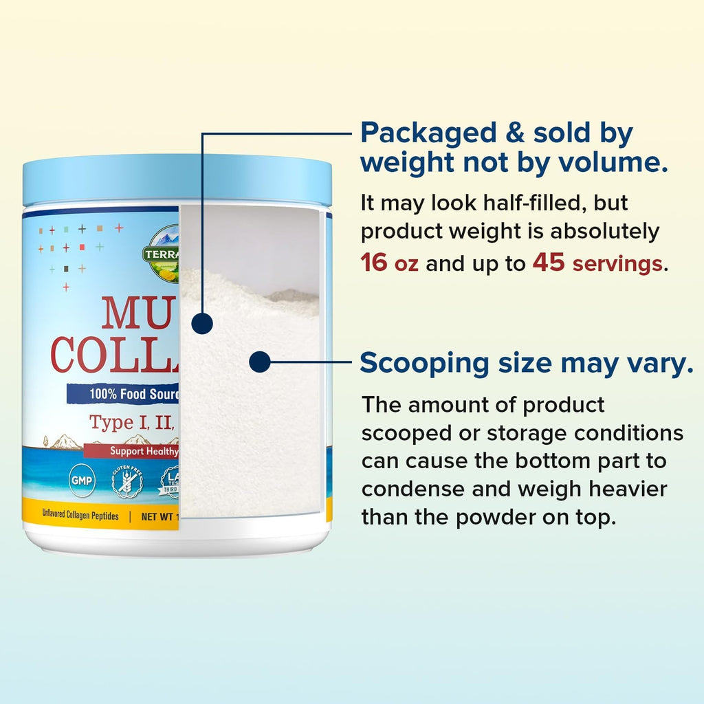 Multi Collagen Peptides Type I II III V X Hydrolyzed Collagen O428