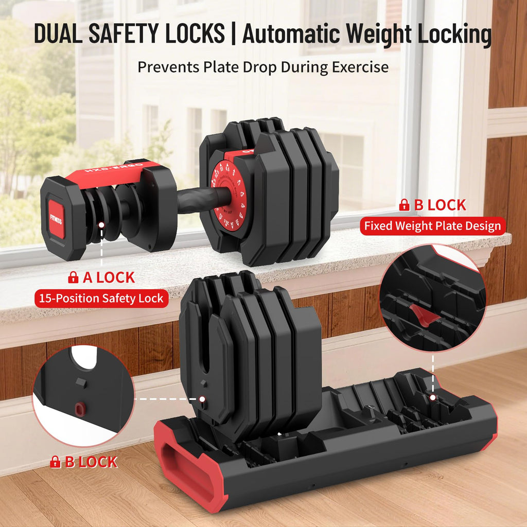 15 in 1 Adjustable Dumbbell Weight Q1762