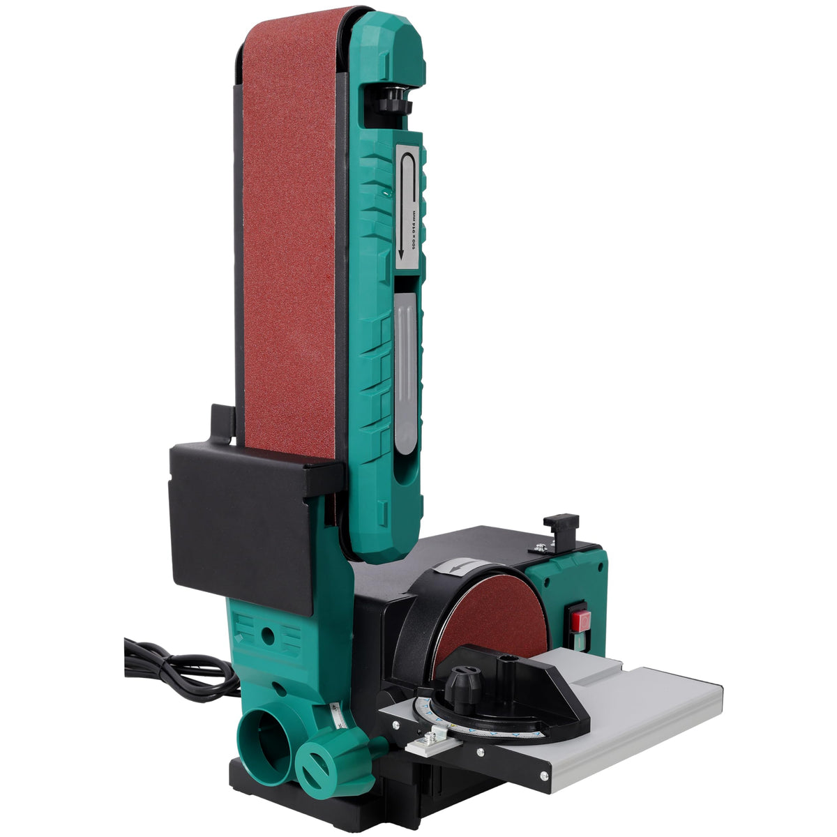 4" X 36" Belt and Disc Sander, 120V, Adjustable Tilt and Bevel Table W90779