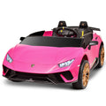 Pink 24V 2 Seater Kids Ride on Car V770