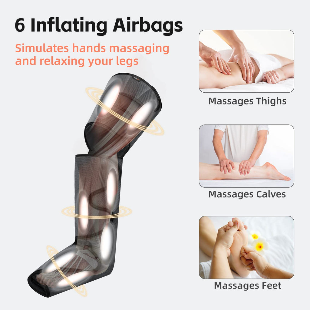 Air Compression Leg Massager with 3 Modes 3 Intensities D22860
