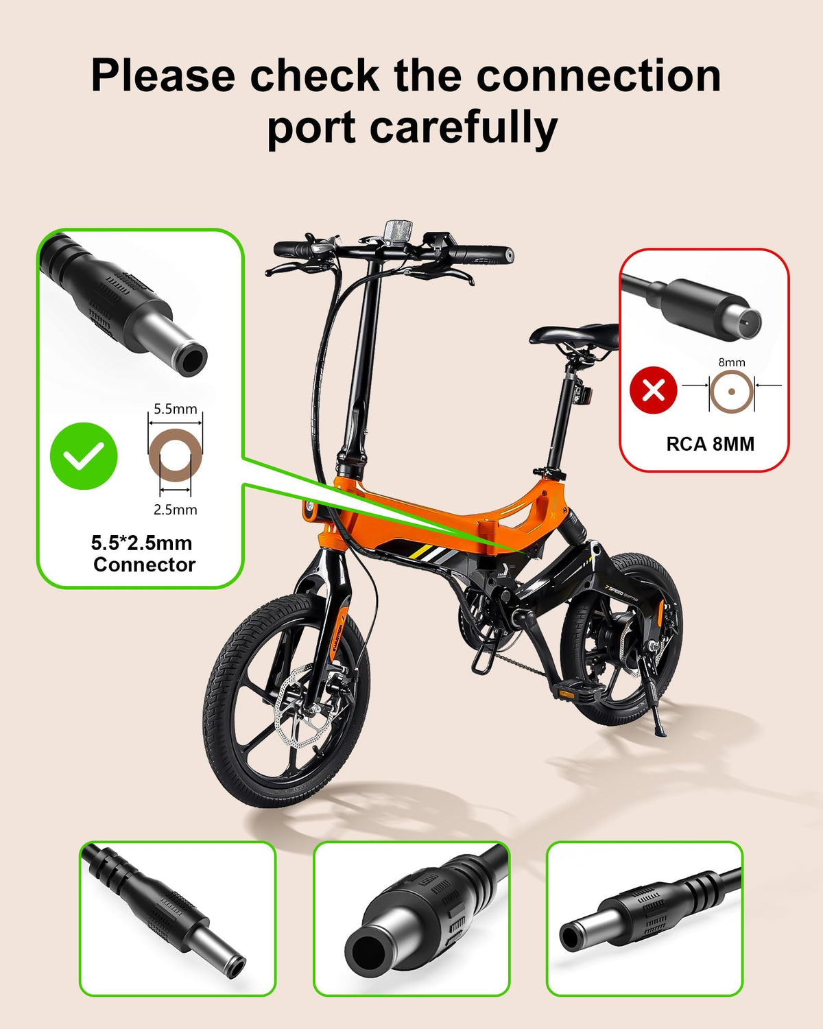 42V Electric Bike Charger A893683