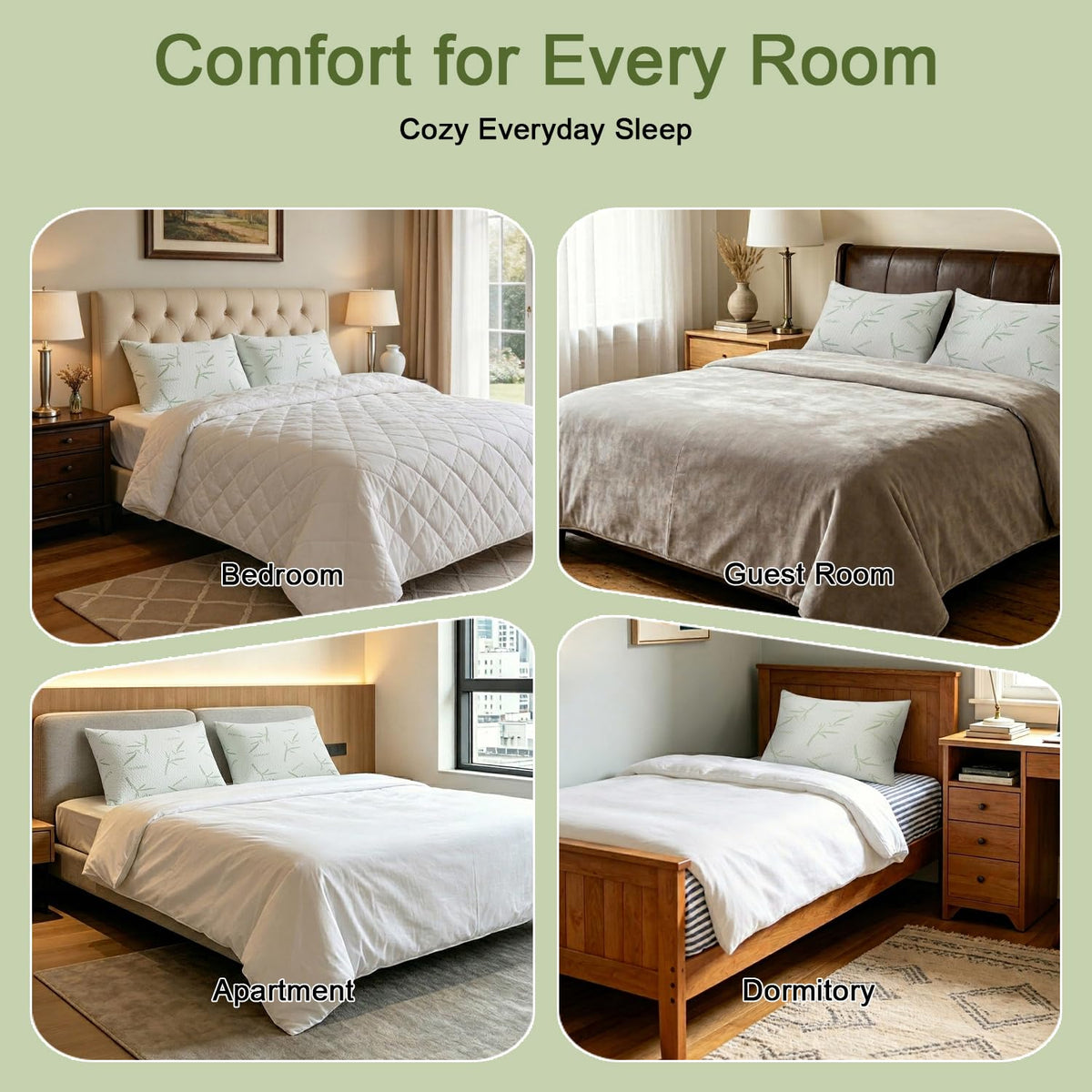 King Size Pillows Set of 2, Soft, Machine Washable O41890