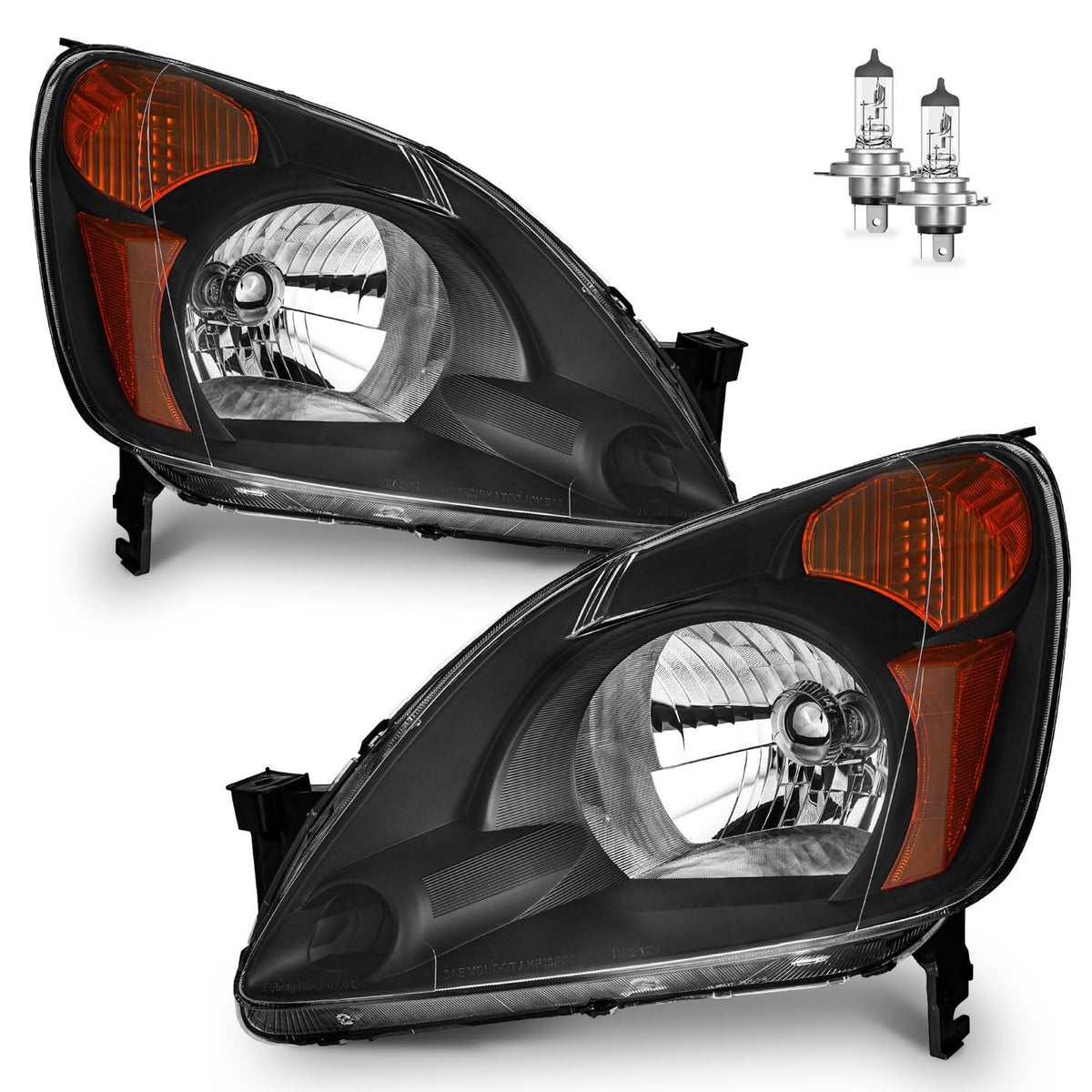 Halogen Headlights with Bulbs V535725
