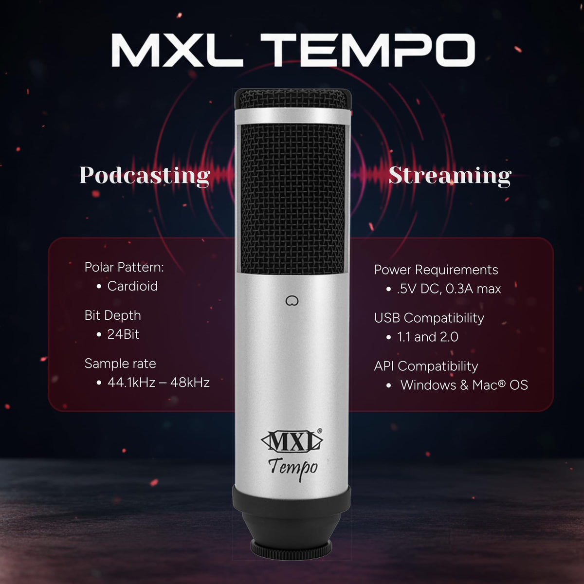 USB 2.0 Condenser Microphone A335482