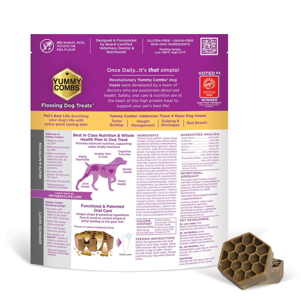 Chicken Dog Dental Treats Large 24oz & Medium 36 oz W5625