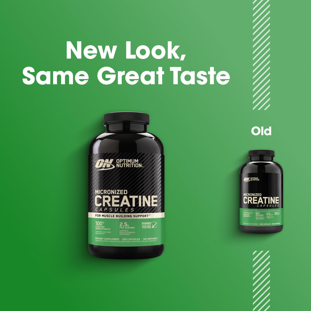 Micronized Creatine Monohydrate Capsules, 200 Ct Q66773