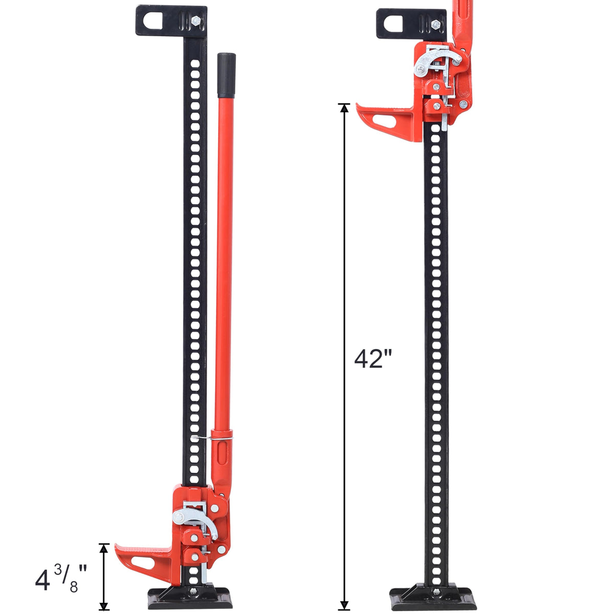 7000 lbs Capacity 48" High Lift Farm Jack C97539