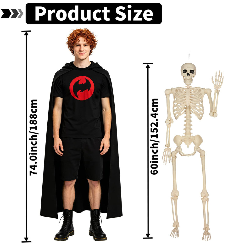 5 Ft Life-Size Full Body Skeletons Y782643