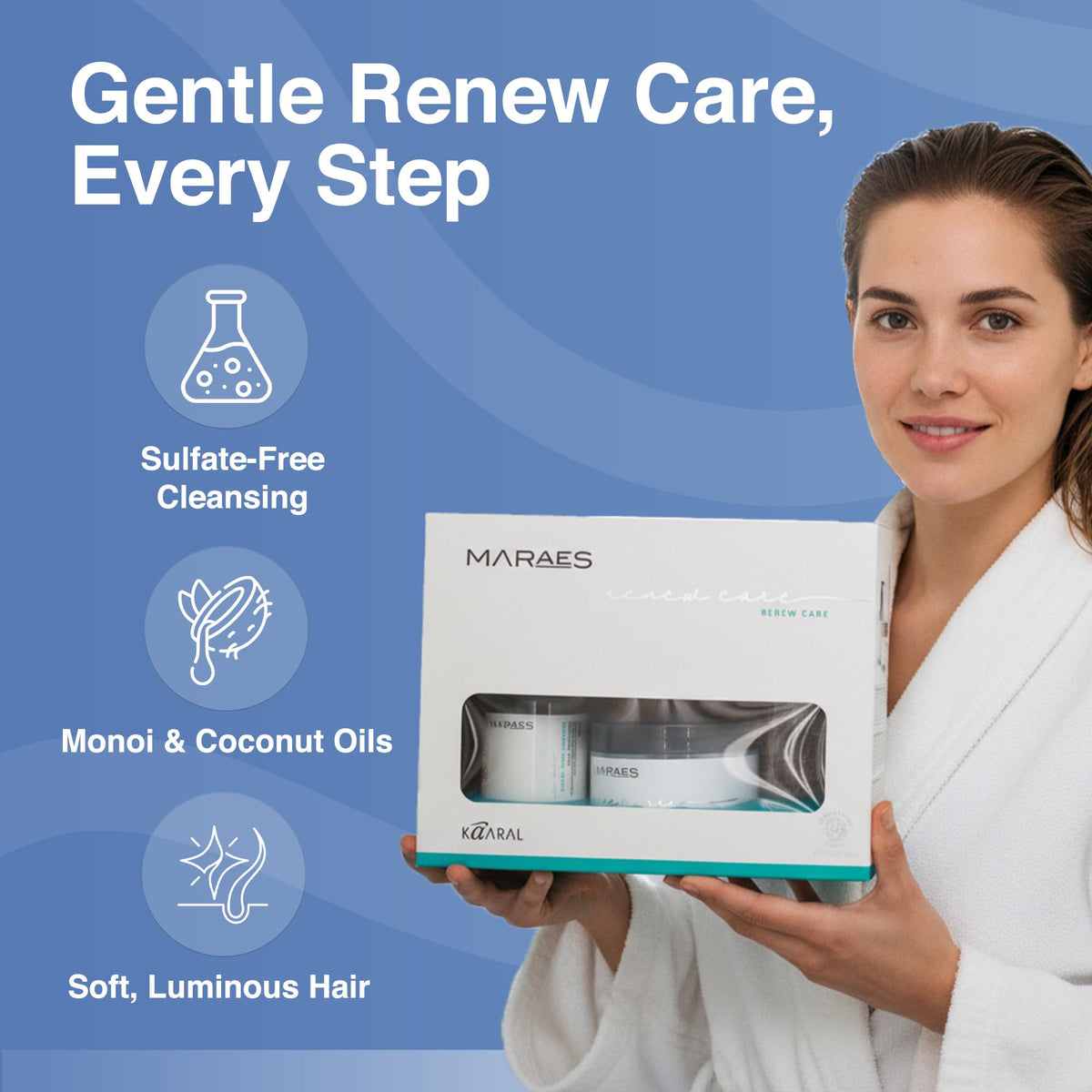 Vegan Shampoo, Mask & Serum 3-Piece Set H219448