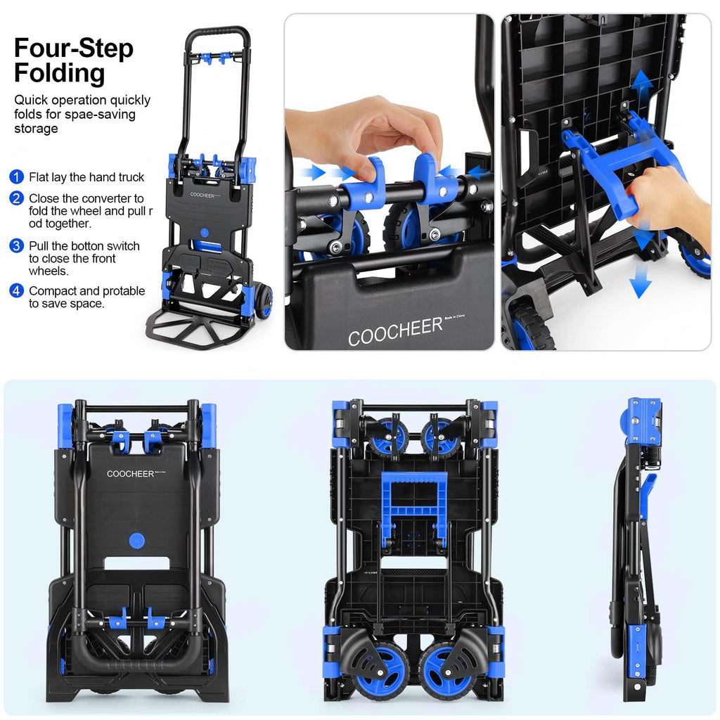 Heavy Duty 330lbs Folding Hand Truck L25130