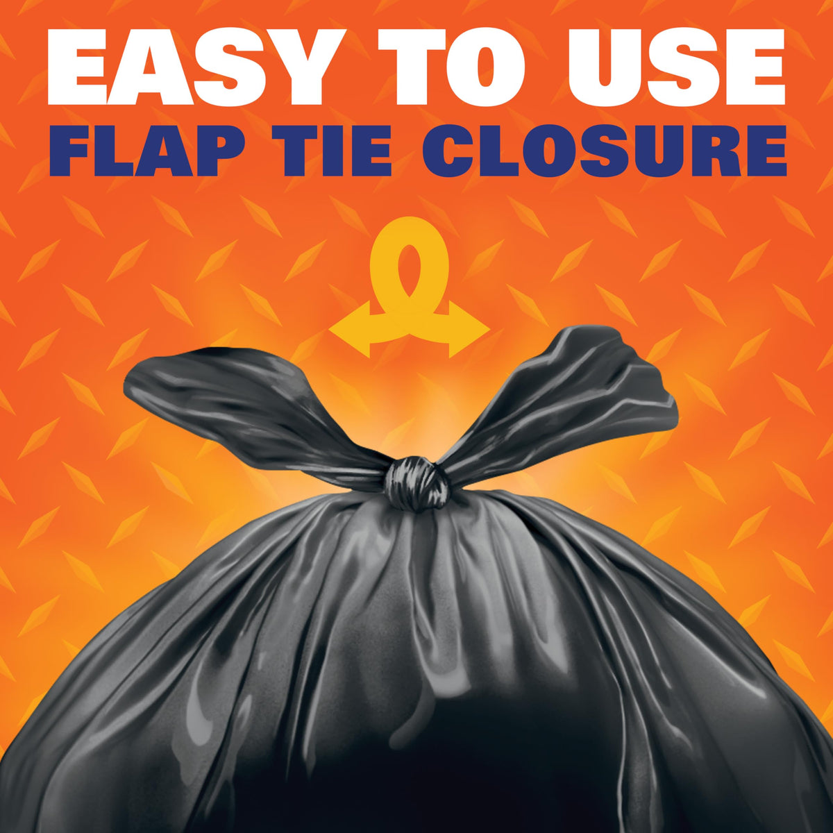 Black 30 Gallon Trash Bags G852