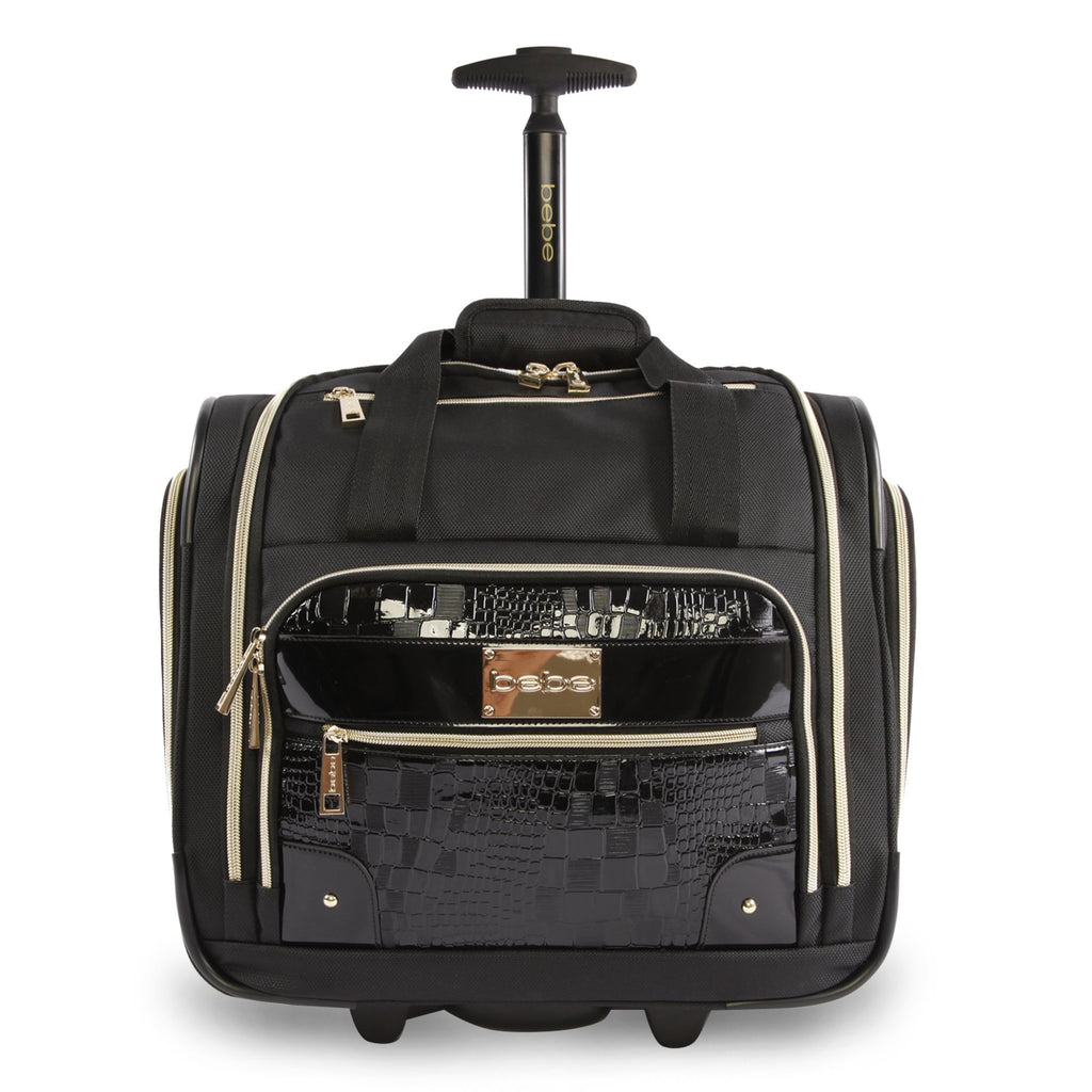 Croc Black Wheeled Under The Seat Carry On Bag K55819