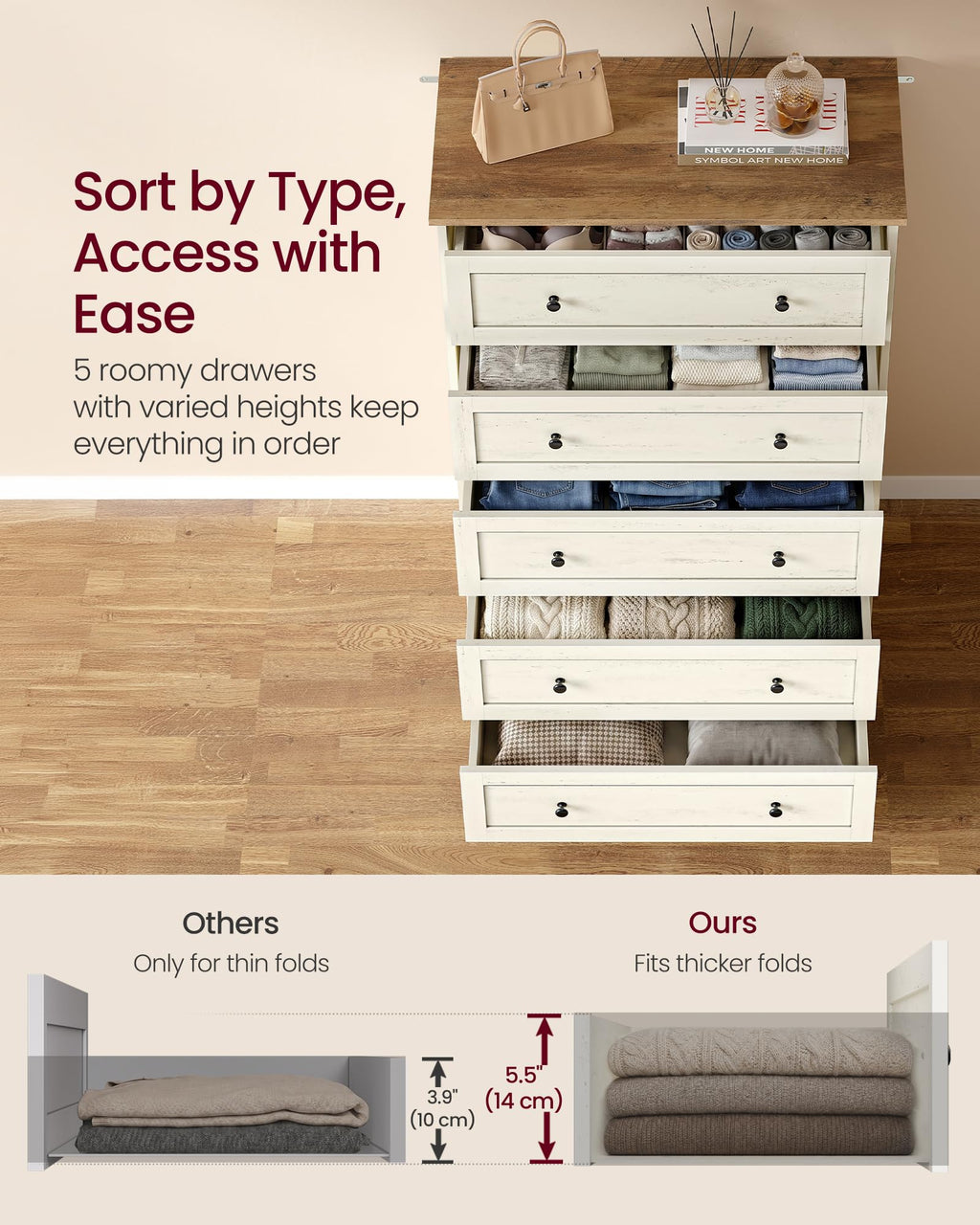 5 Drawer Dresser O198024