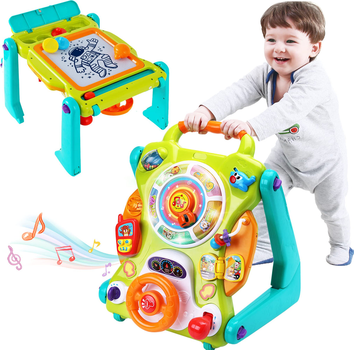 3 in 1 Baby Push Walker Toys X5002