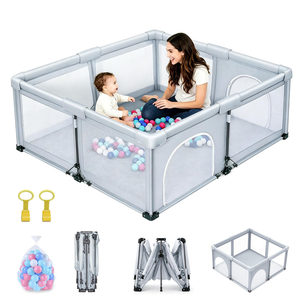 Foldable Baby Playpen D8036