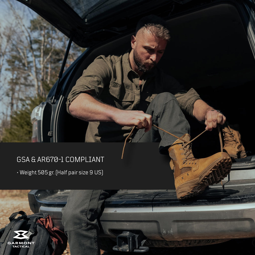 Suede Combat Boots P336388