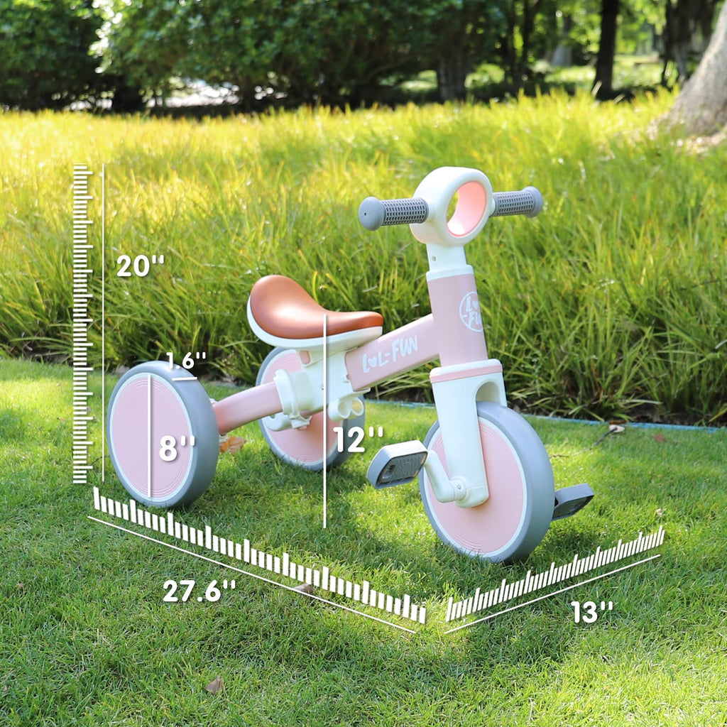 Toddler Balance Bike 4 in 1 Tricycle X25503