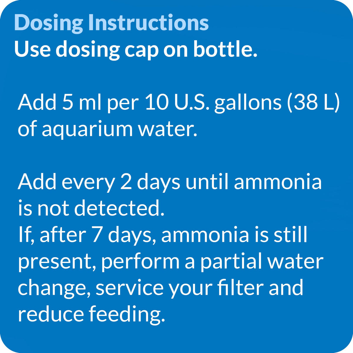 Aquarium Ammonia Detoxifier 16-Ounce Bottle J31960