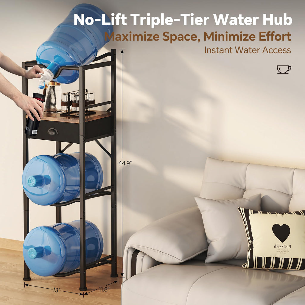 5 Gallon Water Jug Holder with Dispenser Pump O968