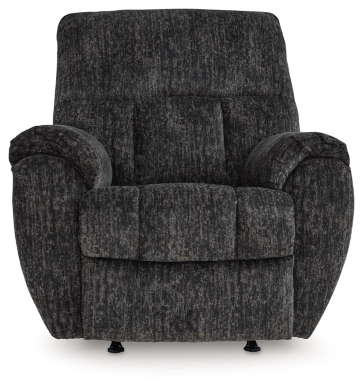 Gray Chenille Rocker Recliner Chair H57417