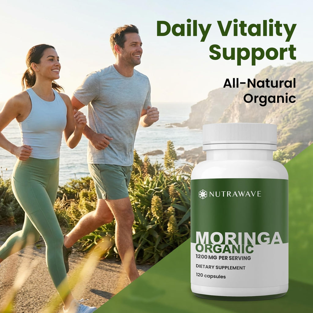 Organic Moringa Capsules 1200mg 120 Capsules W668560