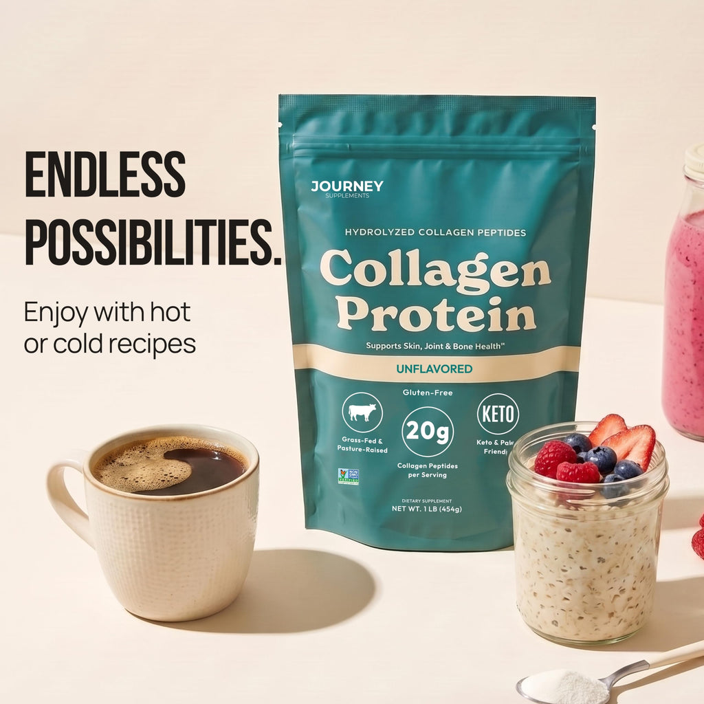 Unflavored Grass-Fed Collagen Peptides Powder I9478