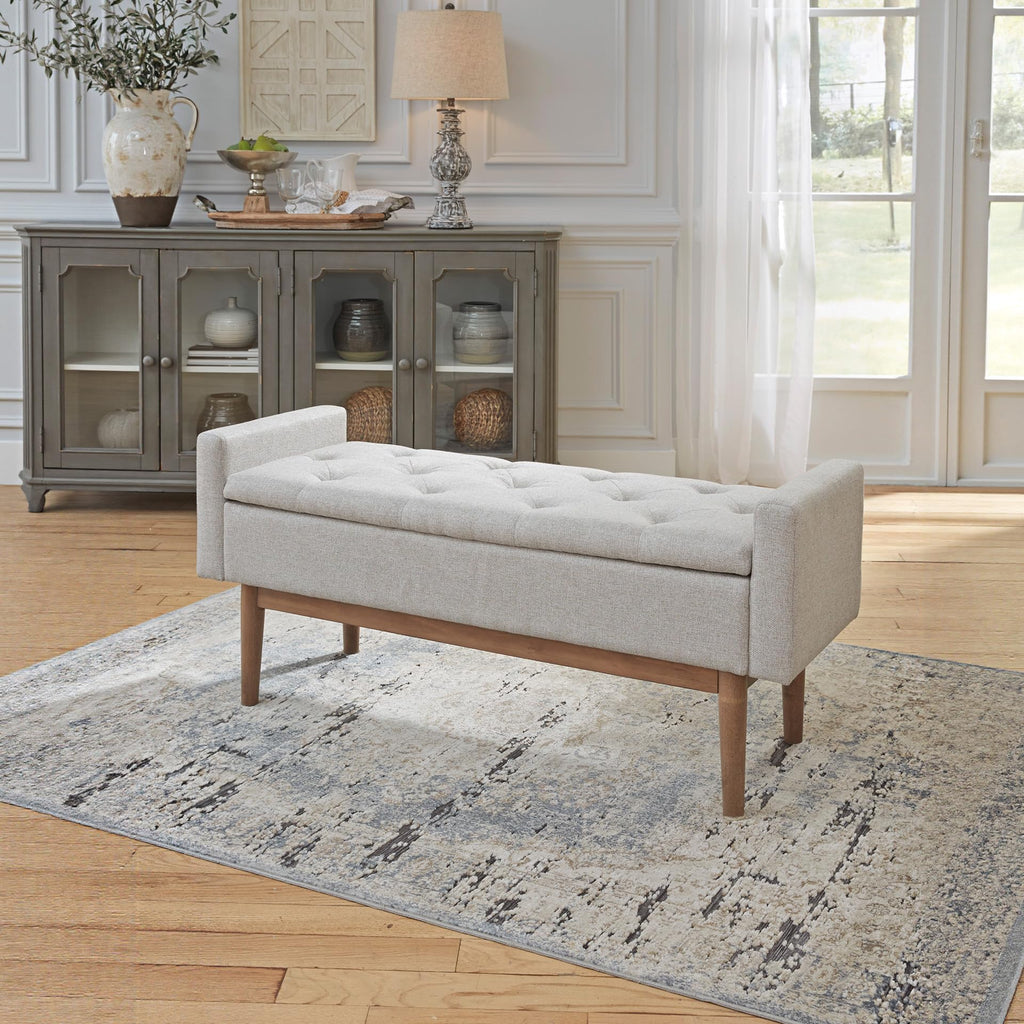 Upholstered Storage Bench L83641