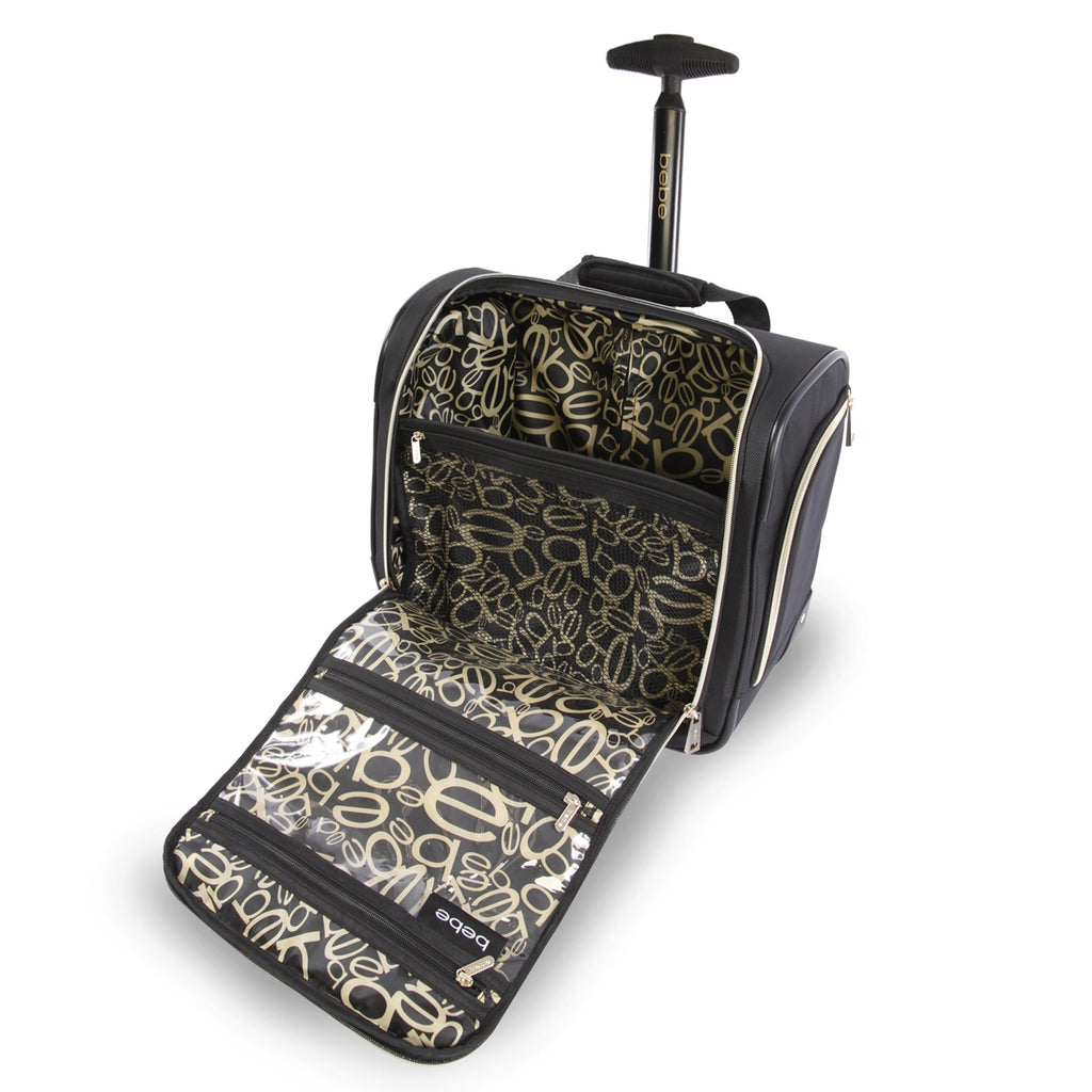 Croc Black Wheeled Under The Seat Carry On Bag K55819
