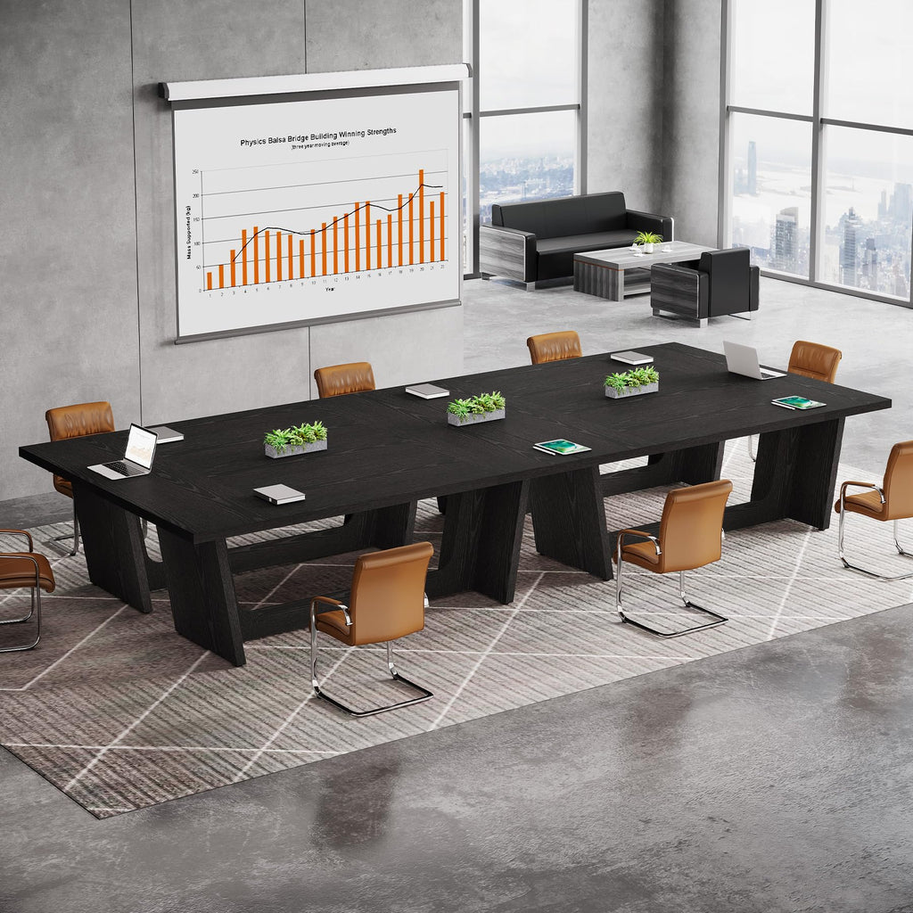 6 FT Rectangular Conference Table with Pedestal Base P3512