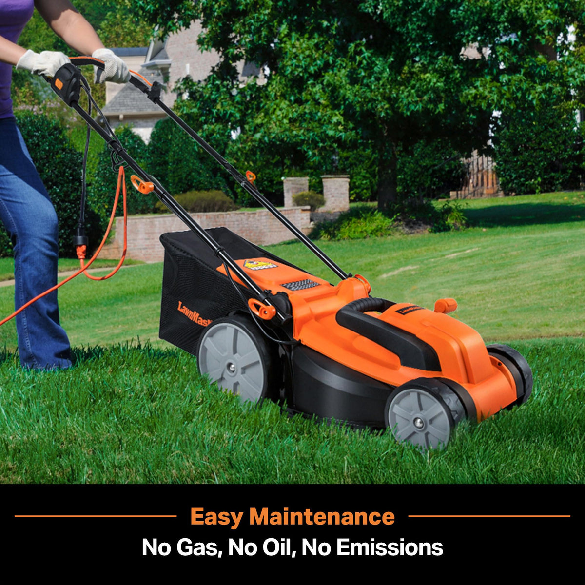 Electric 16-Inch 12AMP Lawn Mower M4089