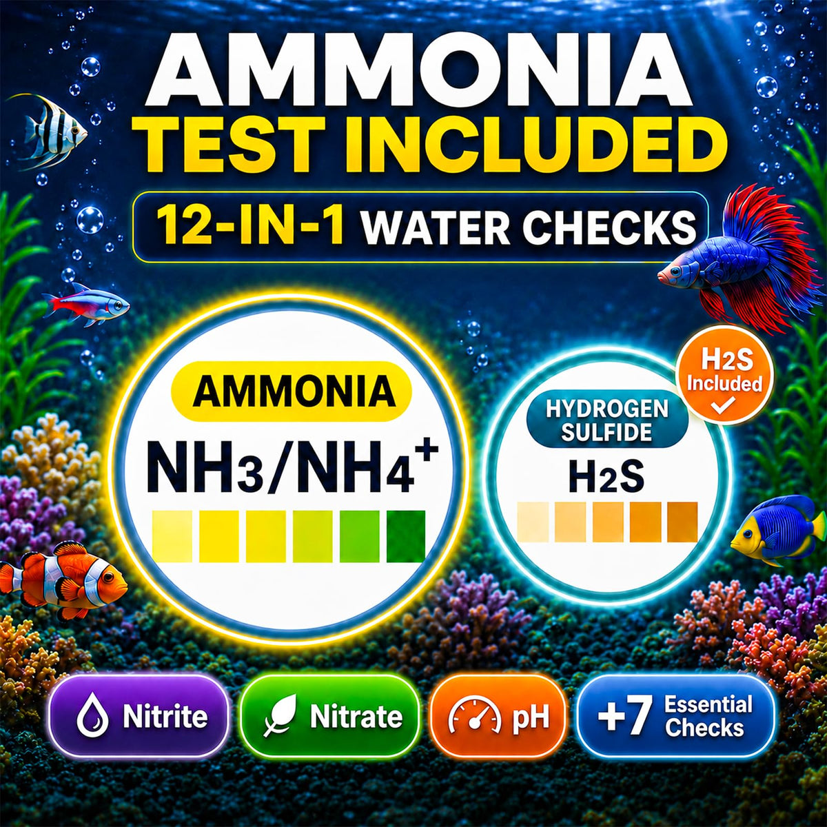 Aquarium Test Strips 50ct A778