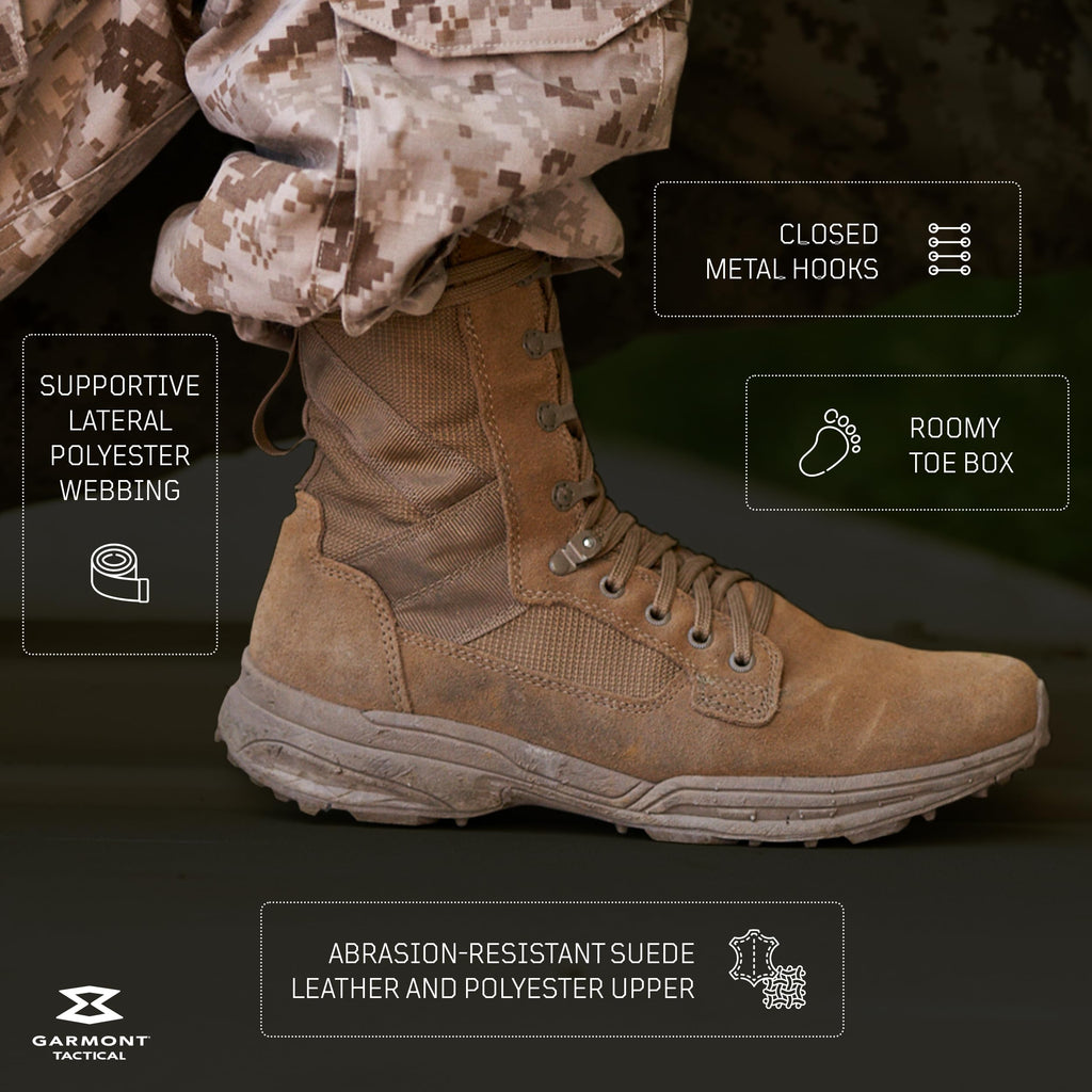 Suede Combat Boots P336388