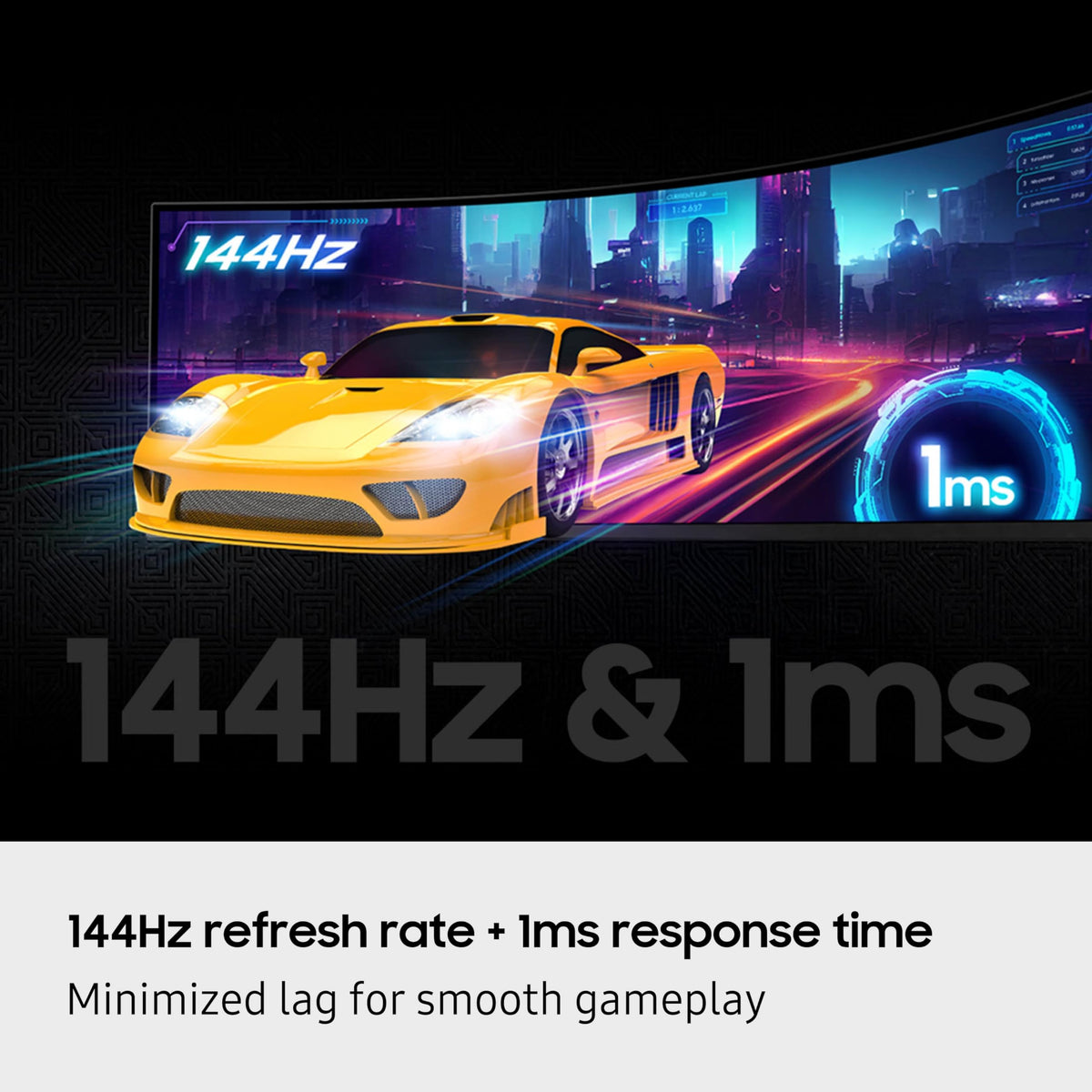 49-inch Curved Ultra-Wide Gaming Monitor N163