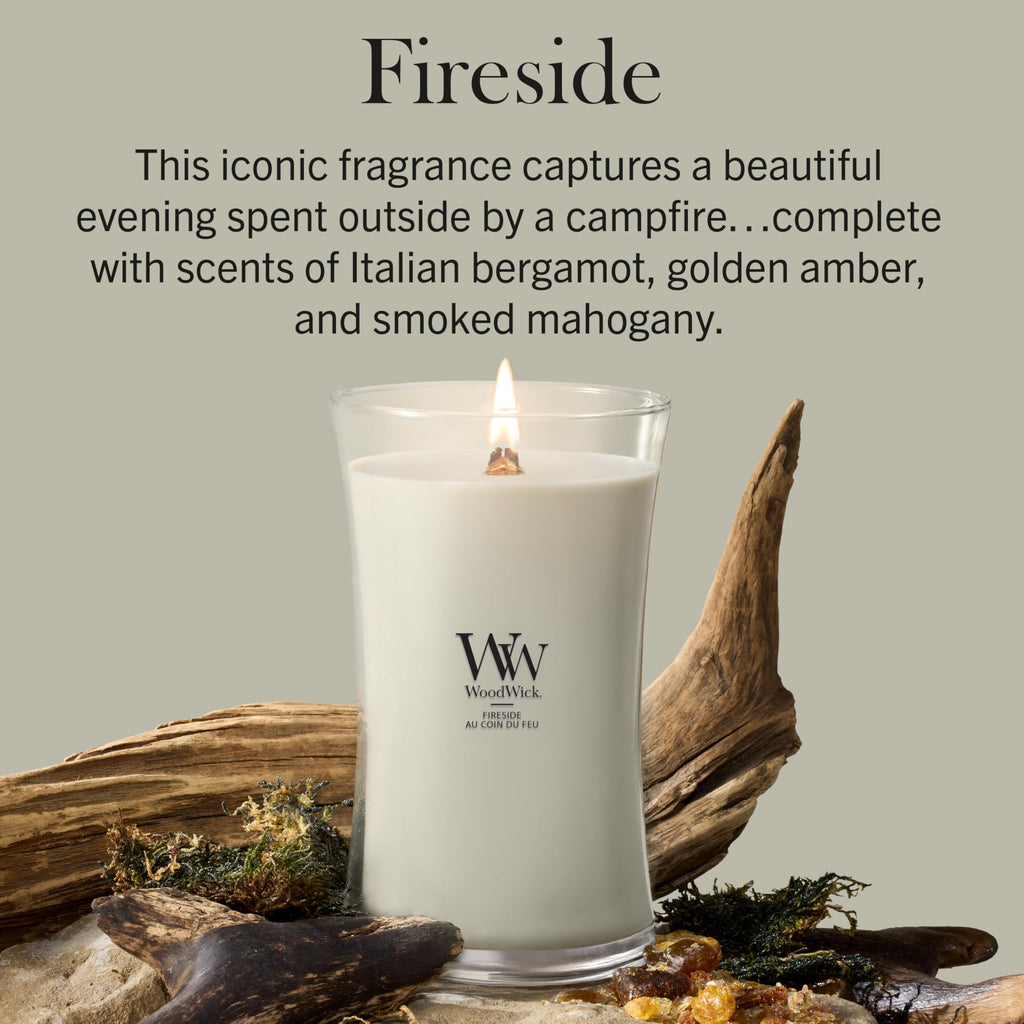 Large Scented Candle with Crackling Wick I169