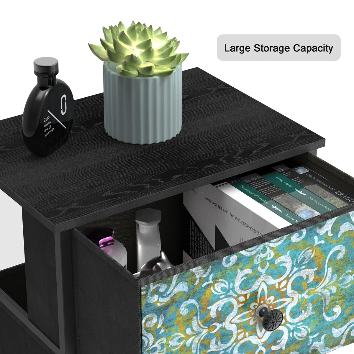 Fabric Drawers 3 Drawers Dresser I329