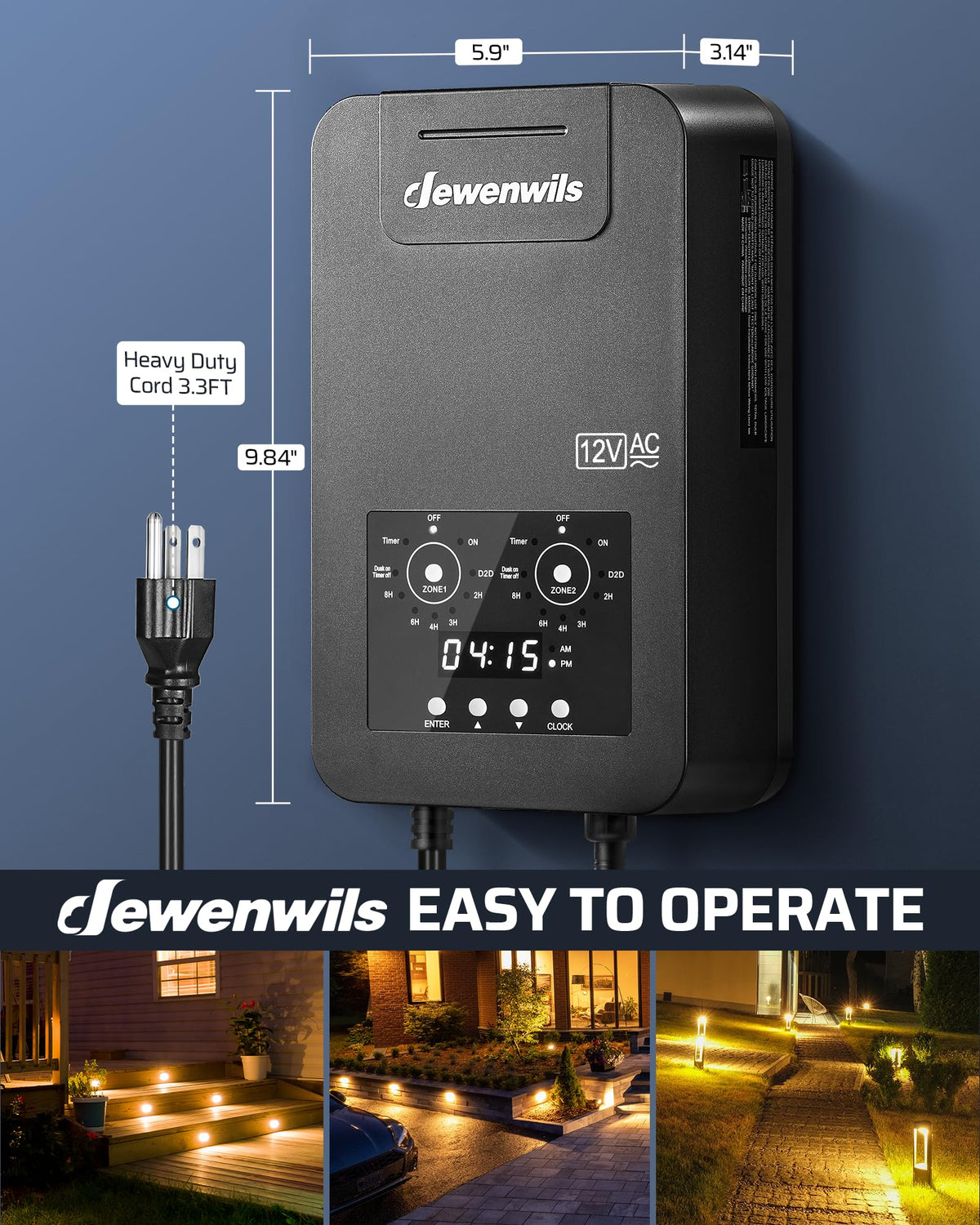 200W Low Voltage Transformer T4916