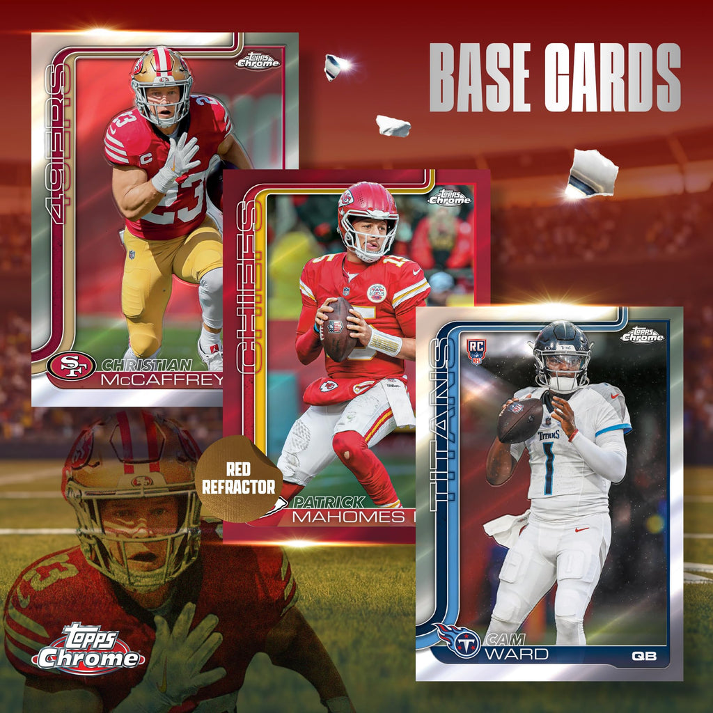 2025 Topps Chrome NFL Football Value Box P5870