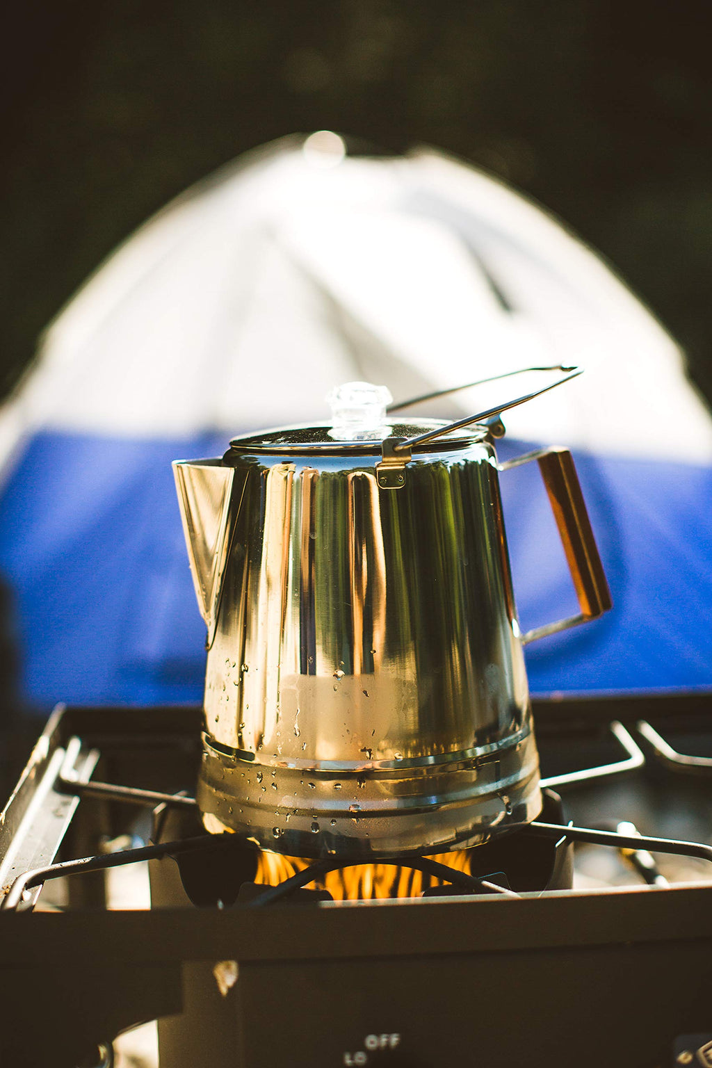 Stainless Steel Percolator Coffee Pot 28 Cups Q62713