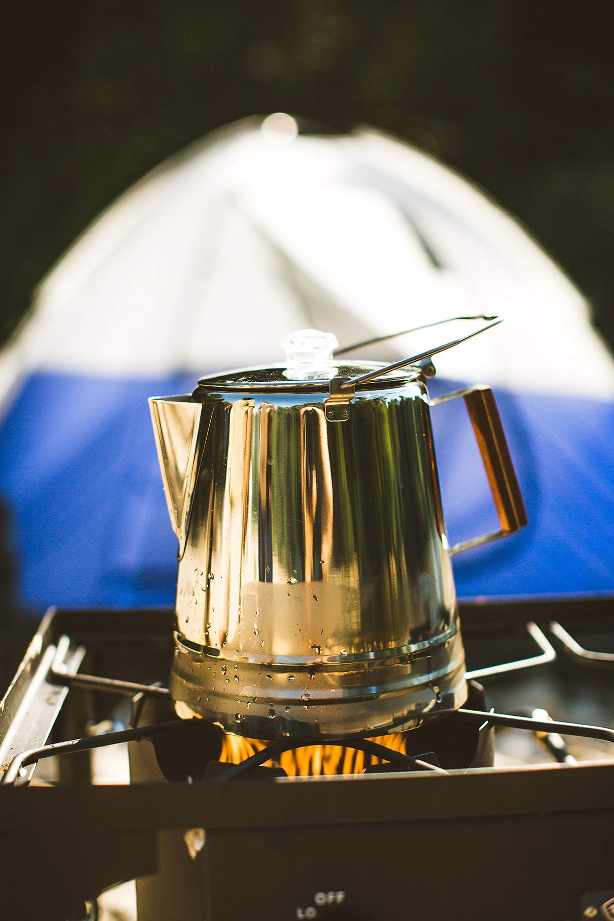 Stainless Steel Percolator Coffee Pot 28 Cups Q62713