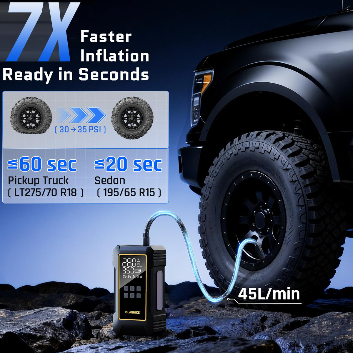 Heavy Duty Portable Air Compressor H181