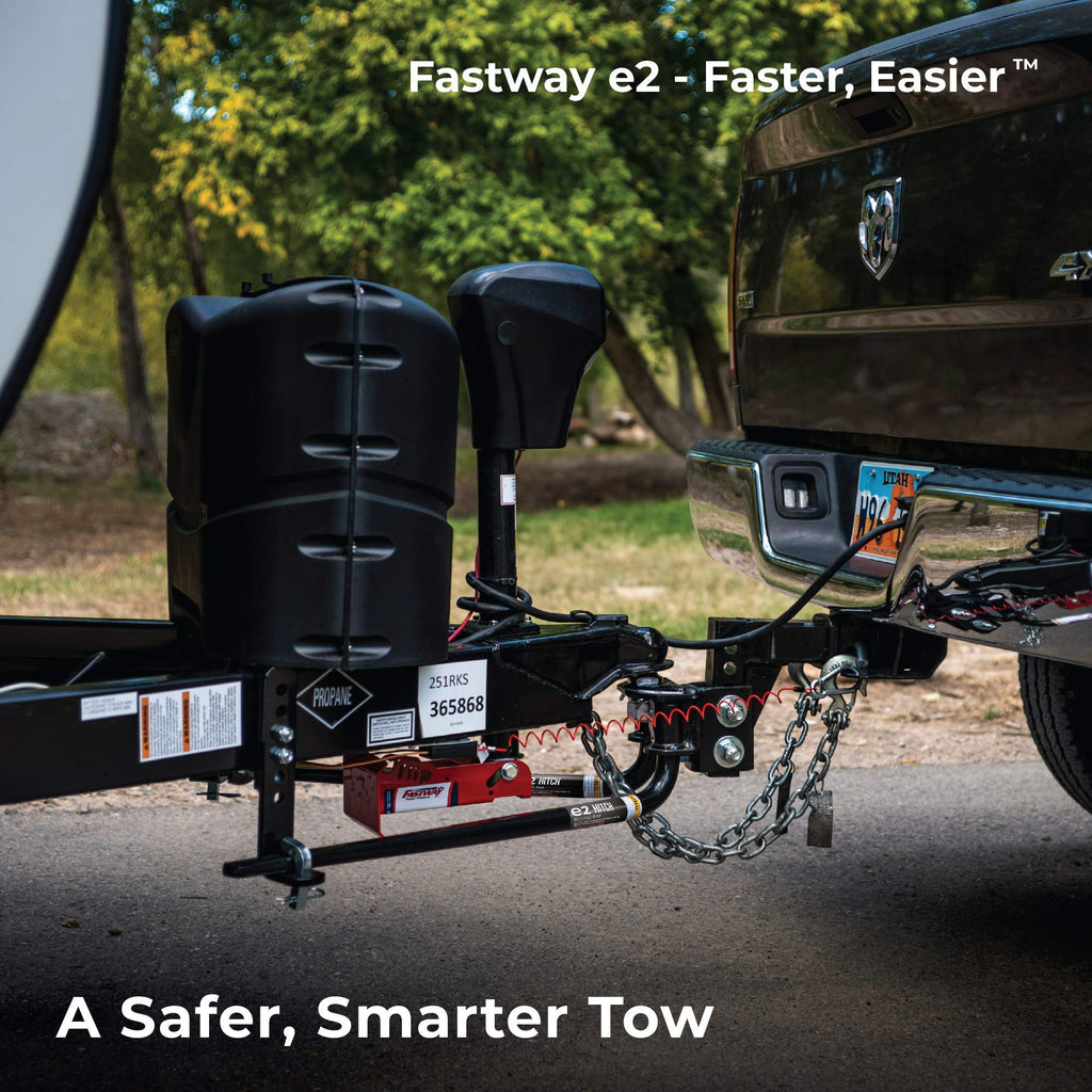 2-Point Sway Control Round Bar Hitch, 8,000 Lbs Trailer Weight Rating P36536