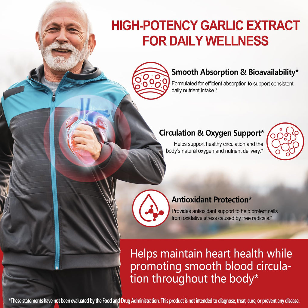 Odorless Garlic Supplement 300 Softgels K9410