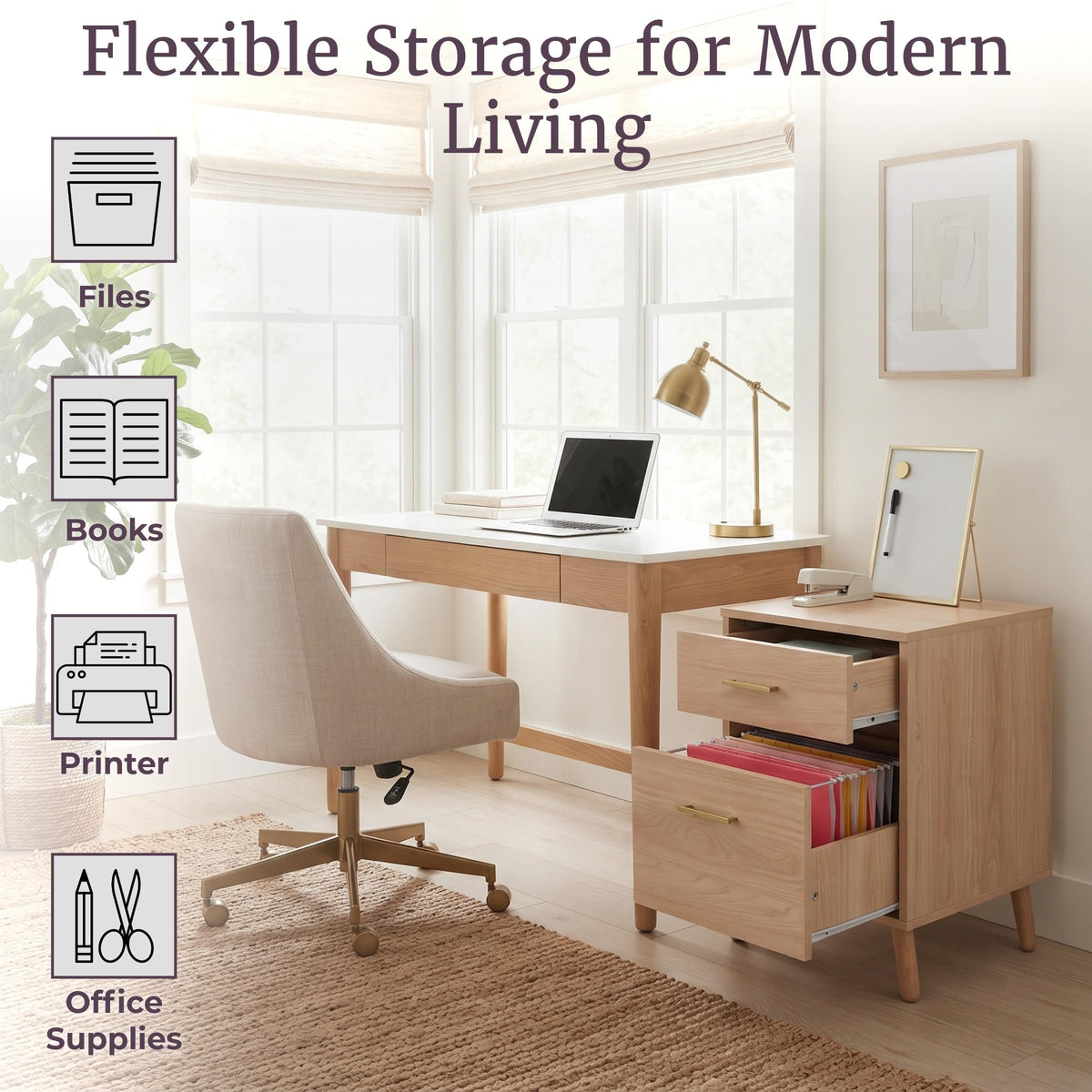 2 Drawer File Cabinet H21371
