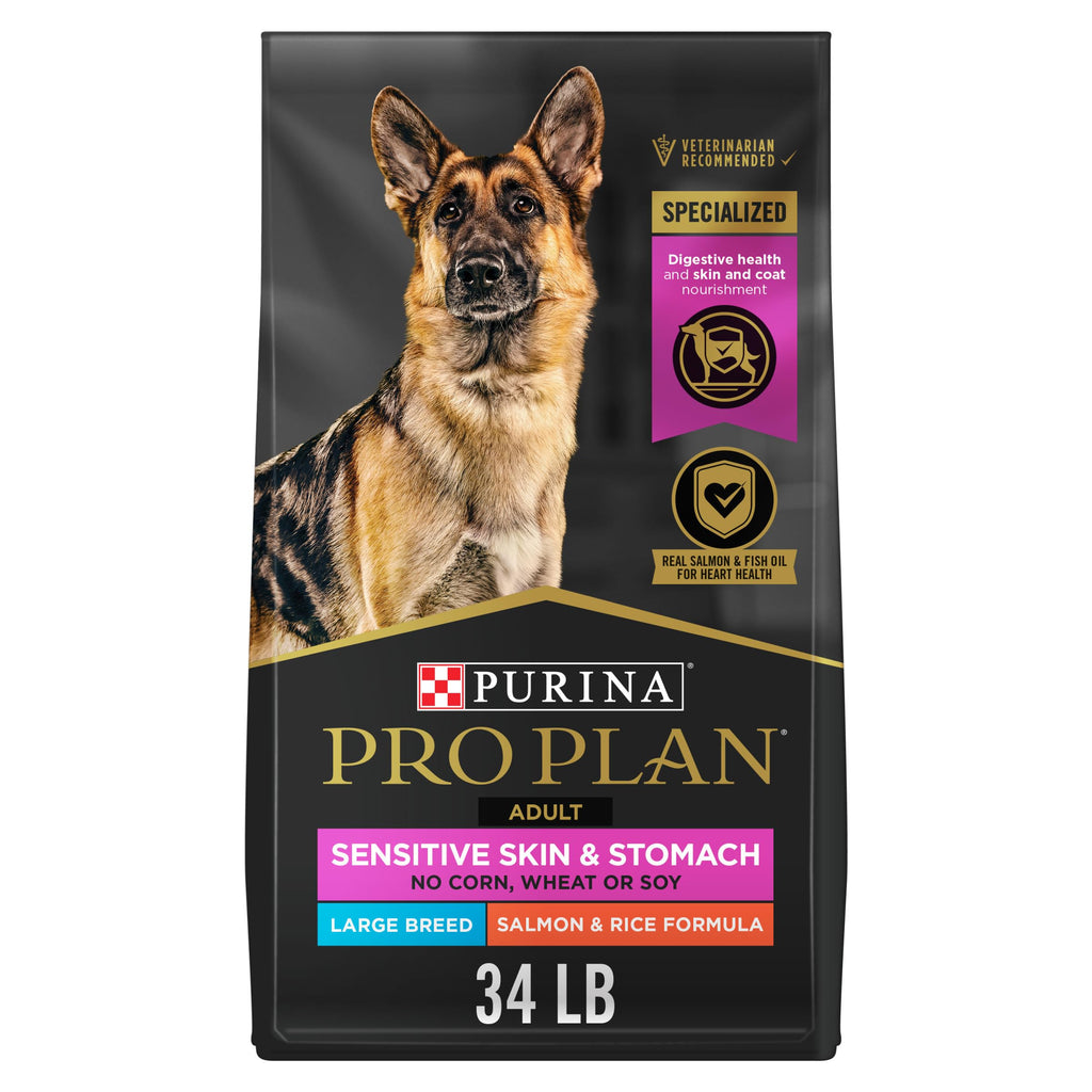 Sensitive Skin & Stomach Large Breed Dog Food 34 lb Bag M64648