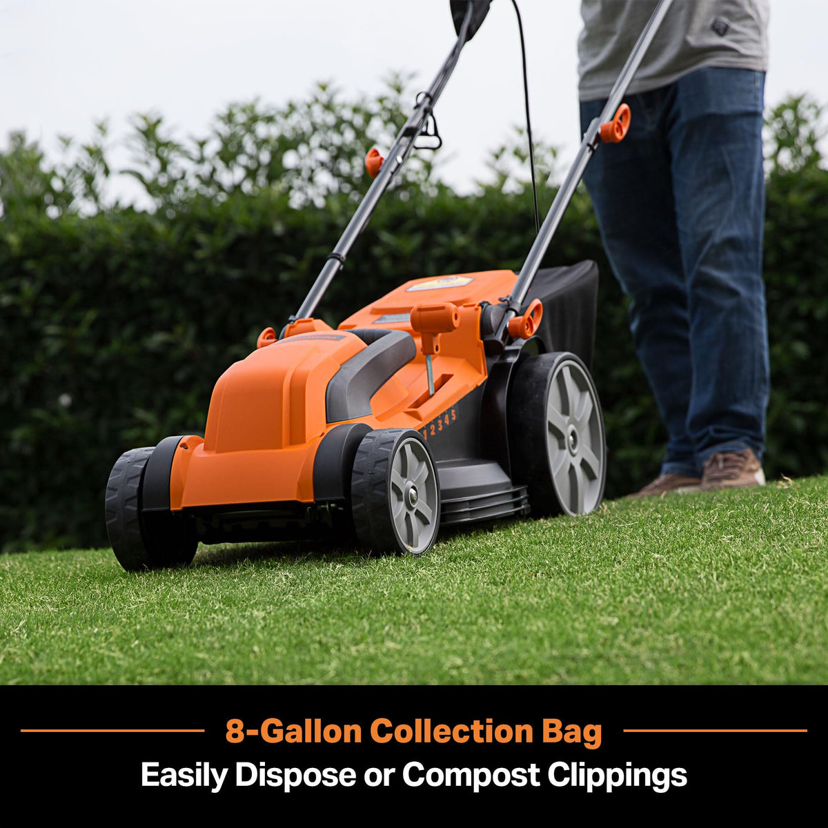 Electric 16-Inch 12AMP Lawn Mower M4089