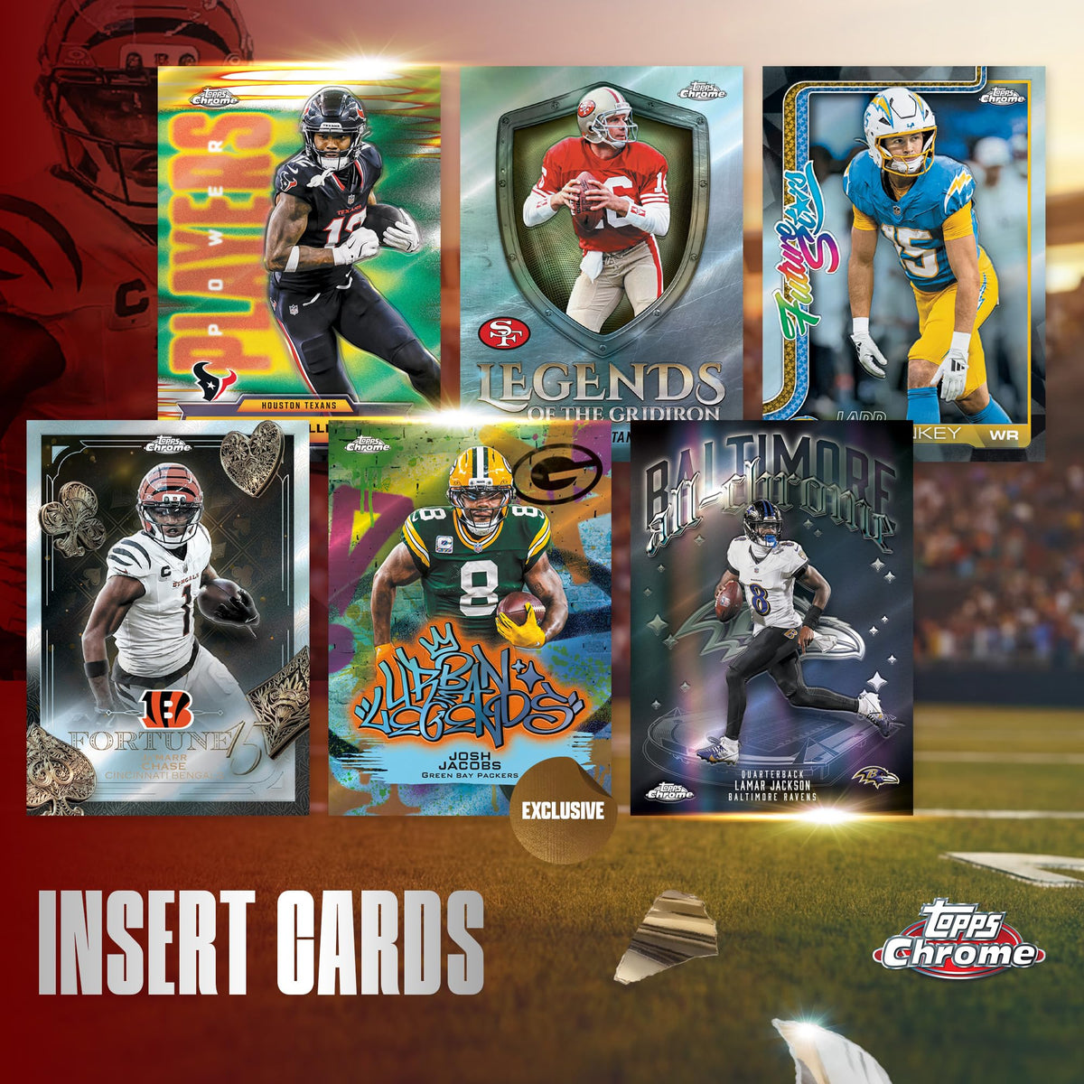 2025 Topps Chrome NFL Football Value Box P5870
