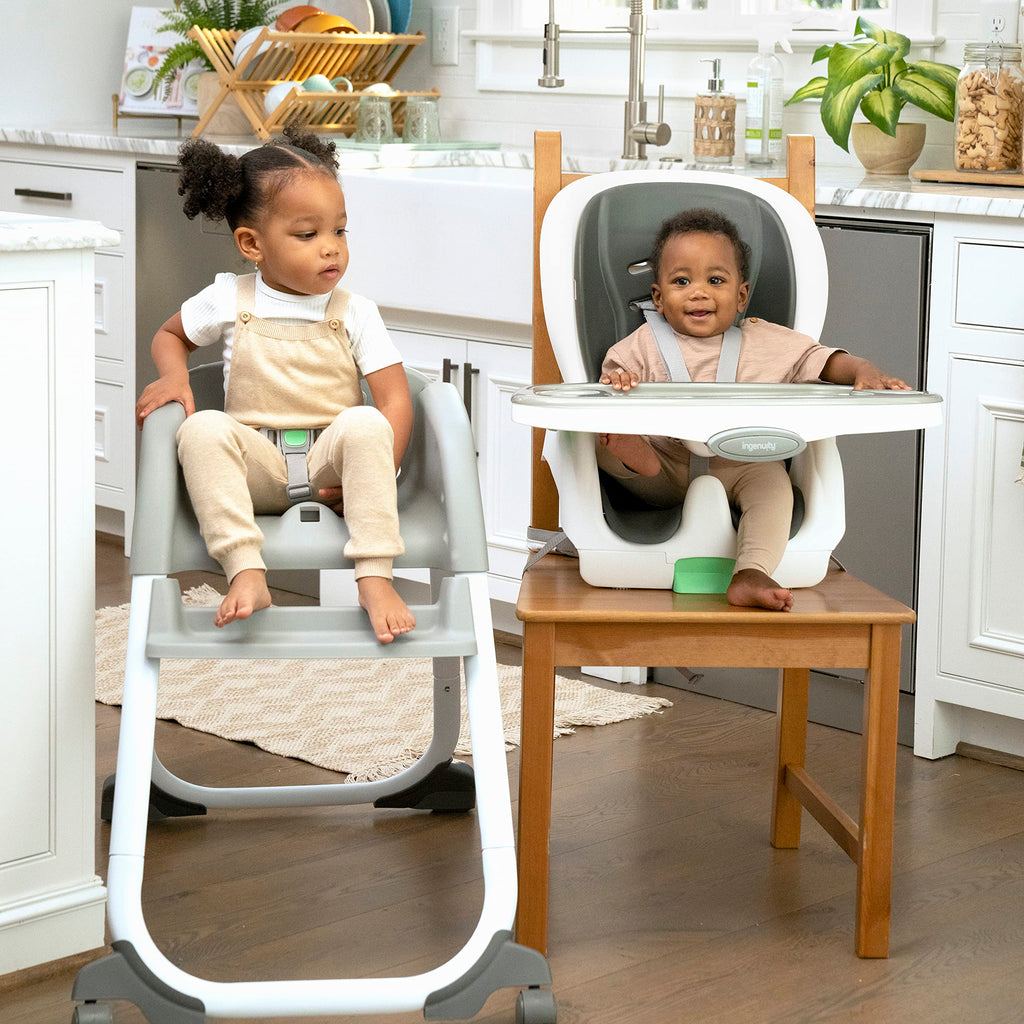6-in-1 High Chair with 5 Point Harness and 2 Trays I804604