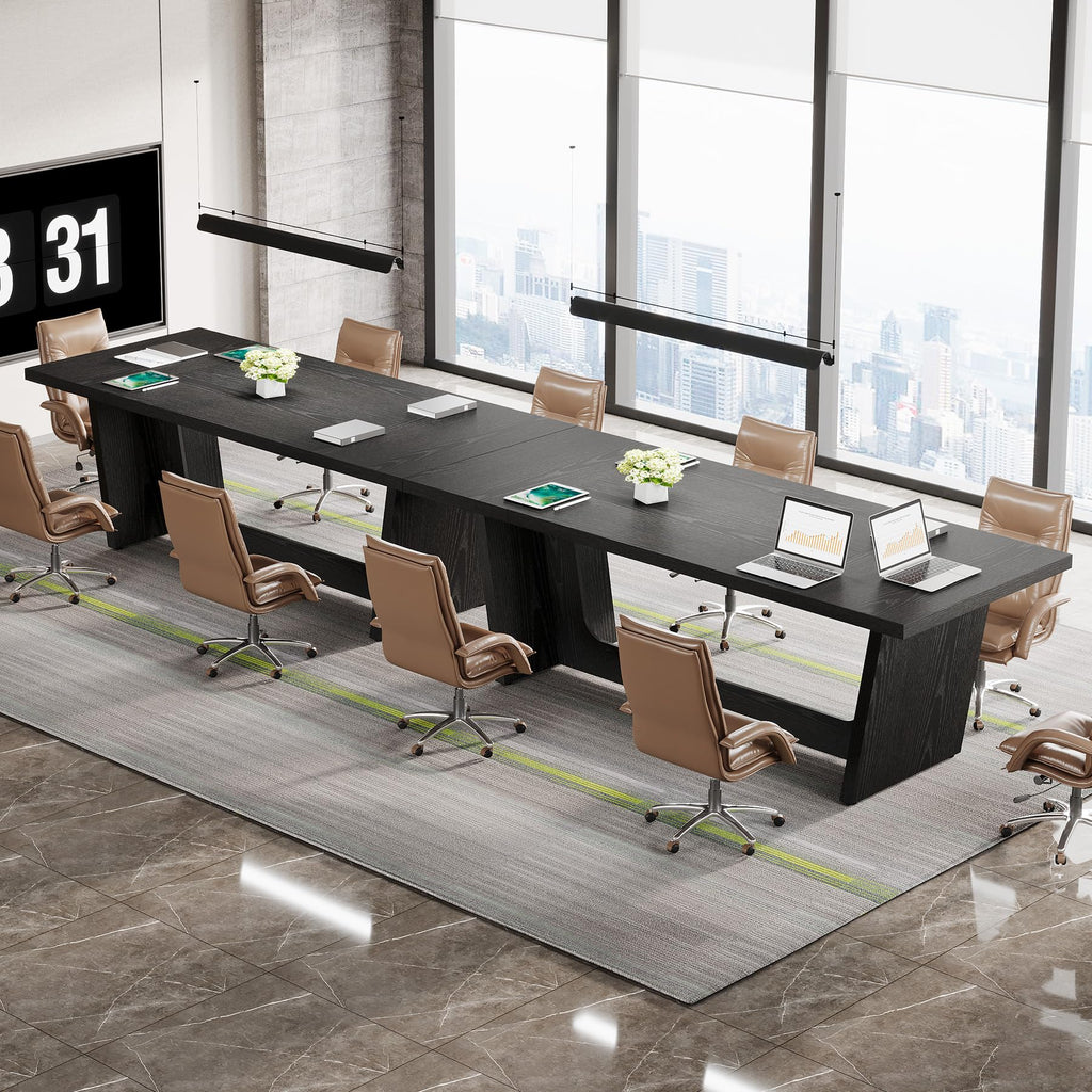 6 FT Rectangular Conference Table with Pedestal Base P3512