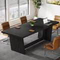 6 FT Rectangular Conference Table with Pedestal Base P3512